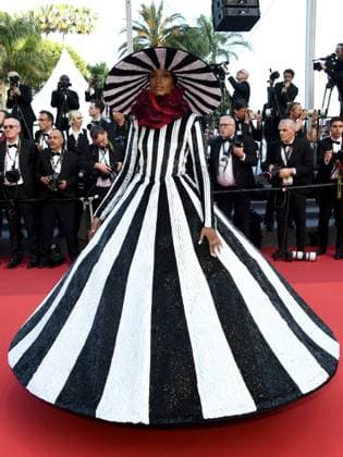 Entertainment Bilder des Tages 76th Cannes Film Festival 2023, evening 12 - Red Carpet Elemental and Closing Ceremony. In the photo Ikram Abdi  Copyright: xSimonexComix xipa-agency.netx xPoolxPhotoxEventsx01x IPA_IPA38281973