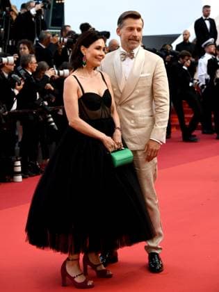 76th Cannes Film Festival 2023, evening 12 - Red Carpet Elemental and Closing Ceremony. In the photo Nikolaj Coster-Waldau, NukÃ¢ka Coster-Waldau  Copyright: xSimonexComix xipa-agency.netx xPoolxPhotoxEventsx01x IPA_IPA38282389