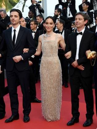 76th Cannes Film Festival 2023, evening 12 - Red Carpet Elemental and Closing Ceremony. In the photo Nathalie Durand, RaphaÃ«l Personnaz, AnaÃ¯s Demoustier, Nicolas MarcadÃ , Sophie Frilley and Mikael Buch  Copyright: xSimonexComix xipa-agency.netx xPoolxPhotoxEventsx01x IPA_IPA38282509