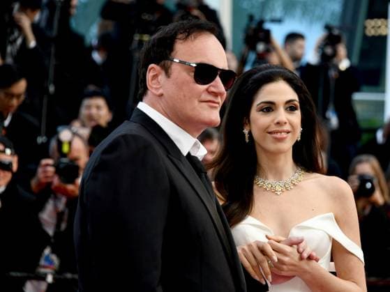 76th Cannes Film Festival 2023, evening 12 - Red Carpet Elemental and Closing Ceremony. In the picture Daniella Tarantino, Quentin Tarantino  Copyright: xSimonexComix xipa-agency.netx xPoolxPhotoxEventsx01x IPA_IPA38282730