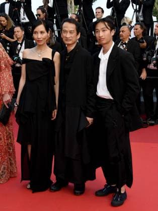 76th Cannes Film Festival 2023, evening 12 - Red Carpet Elemental and Closing Ceremony. In the picture Tran Anh Hung, Tran Nu Yen Khe  Copyright: xSimonexComix xipa-agency.netx xPoolxPhotoxEventsx01x IPA_IPA38283402