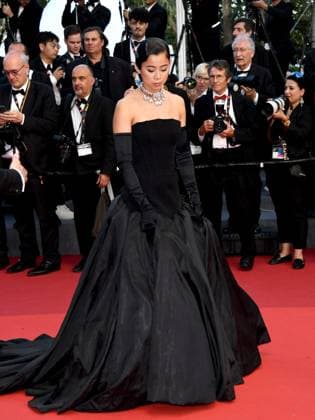 76th Cannes Film Festival 2023, evening 12 - Red Carpet Elemental and Closing Ceremony. In the photo Leah Lewis  Copyright: xSimonexComix xipa-agency.netx xPoolxPhotoxEventsx01x IPA_IPA38283445
