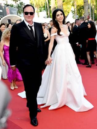 76th Cannes Film Festival 2023, evening 12 - Red Carpet Elemental and Closing Ceremony. In the picture Daniella Tarantino, Quentin Tarantino  Copyright: xSimonexComix xipa-agency.netx xPoolxPhotoxEventsx01x IPA_IPA38282821