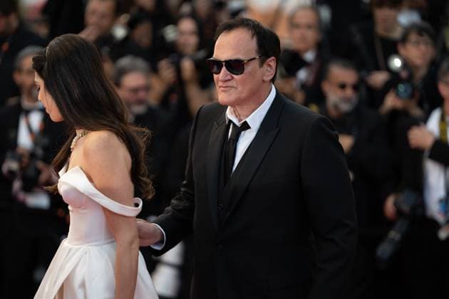 Elemental Screening and Closing Ceremony Red Carpet - The 76th Annual Cannes Film Festival CANNES, FRANCE - MAY 27: Daniella Tarantino and Quentin Tarantino attend the Elemental screening and closing ceremony red carpet during the 76th annual Cannes film festival at Palais des Festivals on May 27, 2023 in Cannes, France. Cannes France  Copyright: xLucaxCarlinox originalFilename: carlino-notitle230527_np48Z.jpg