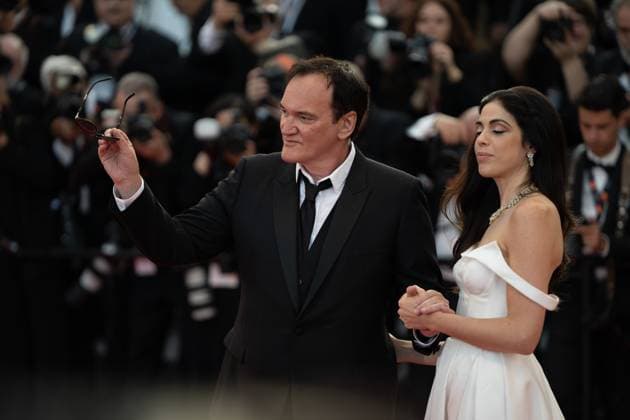 Elemental Screening and Closing Ceremony Red Carpet - The 76th Annual Cannes Film Festival CANNES, FRANCE - MAY 27: Daniella Tarantino and Quentin Tarantino attend the Elemental screening and closing ceremony red carpet during the 76th annual Cannes film festival at Palais des Festivals on May 27, 2023 in Cannes, France. Cannes France  Copyright: xLucaxCarlinox originalFilename: carlino-notitle230527_npg1F.jpg
