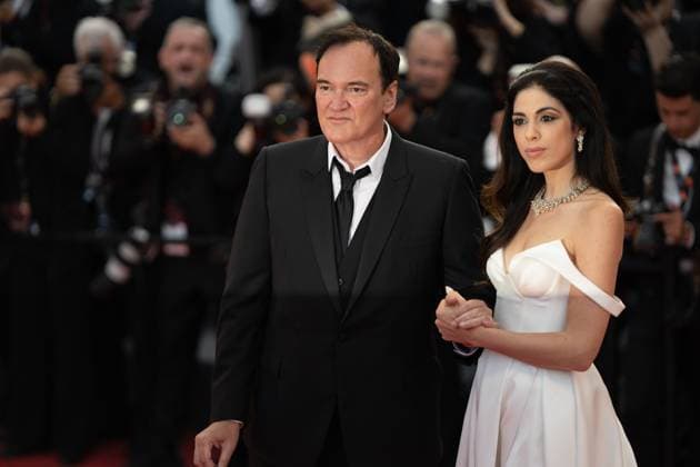 Elemental Screening and Closing Ceremony Red Carpet - The 76th Annual Cannes Film Festival CANNES, FRANCE - MAY 27: Daniella Tarantino and Quentin Tarantino attend the Elemental screening and closing ceremony red carpet during the 76th annual Cannes film festival at Palais des Festivals on May 27, 2023 in Cannes, France. Cannes France  Copyright: xLucaxCarlinox originalFilename: carlino-notitle230527_npzpp.jpg