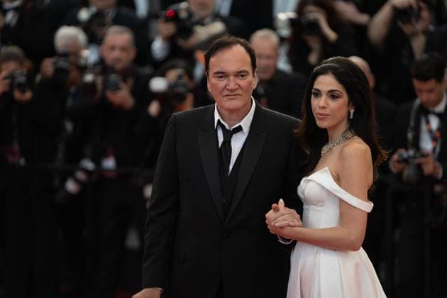 Elemental Screening and Closing Ceremony Red Carpet - The 76th Annual Cannes Film Festival CANNES, FRANCE - MAY 27: Daniella Tarantino and Quentin Tarantino attend the Elemental screening and closing ceremony red carpet during the 76th annual Cannes film festival at Palais des Festivals on May 27, 2023 in Cannes, France. Cannes France  Copyright: xLucaxCarlinox originalFilename: carlino-notitle230527_npuDu.jpg