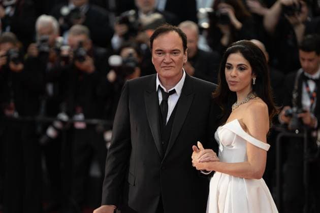 Elemental Screening and Closing Ceremony Red Carpet - The 76th Annual Cannes Film Festival CANNES, FRANCE - MAY 27: Daniella Tarantino and Quentin Tarantino attend the Elemental screening and closing ceremony red carpet during the 76th annual Cannes film festival at Palais des Festivals on May 27, 2023 in Cannes, France. Cannes France  Copyright: xLucaxCarlinox originalFilename: carlino-notitle230527_npKK2.jpg