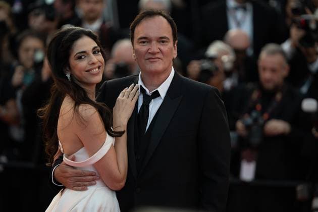 Elemental Screening and Closing Ceremony Red Carpet - The 76th Annual Cannes Film Festival CANNES, FRANCE - MAY 27: Daniella Tarantino and Quentin Tarantino attend the Elemental screening and closing ceremony red carpet during the 76th annual Cannes film festival at Palais des Festivals on May 27, 2023 in Cannes, France. Cannes France  Copyright: xLucaxCarlinox originalFilename: carlino-notitle230527_npwgS.jpg