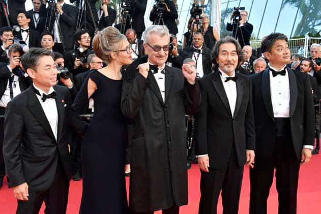 Koji Yanai, Donata Wenders, Wim Wenders, Koji Yakusho and Takuma Takasaki at the closing ceremony with the premiere of the animated film Elemental at the Festival de Cannes 2023 76 Cannes International Film Festival at the Palais des Festivals Cannes, 27 05 2023. Foto:xD.xBedrosianx xFuturexImage