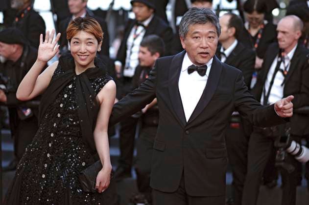 Sakura Ando and Hirokazu Koreeda at the closing ceremony with the premiere of the animated film Elemental at the Festival de Cannes 2023 76 Cannes International Film Festival at the Palais des Festivals Cannes, 27 05 2023. Foto:xD.xBedrosianx xFuturexImage