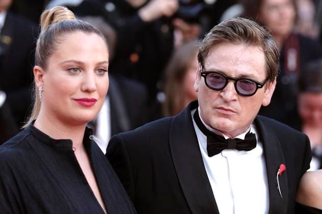 Benoit Magimel with wife Margot Pelletier at the closing ceremony with the premiere of the animated film Elemental at the Festival de Cannes 2023 76 Cannes International Film Festival at the Palais des Festivals Cannes, 27 05 2023. Foto:xD.xBedrosianx xFuturexImage