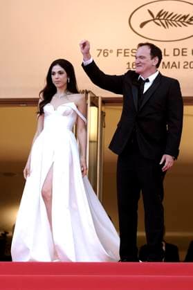 Daniella Pick with husband Quentin Tarantino at the closing ceremony with the premiere of the animated film Elemental at the Festival de Cannes 2023 76 Cannes International Film Festival at the Palais des Festivals Cannes, 27 05 2023. Foto:xD.xBedrosianx xFuturexImage