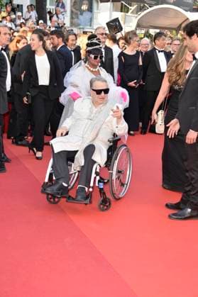 Paul Loup Sulitzer and Supriya Ansuya Devi Rathoar at the Elemental Premiere and Closing Ceremony 76 Cannes Film Festival 27 05 2023