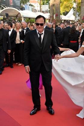 Quentin Tarantino with Daniella Pick at the Elemental premiere and closing ceremony 76 Cannes Film Festival 27 05 2023