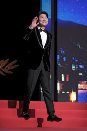 Song Kang ho at the award ceremony at the Festival de Cannes 2023 76 Cannes International Film Festival at the Palais des Festivals Cannes, 27 05 2023. Foto:xD.xBedrosianx xFuturexImage