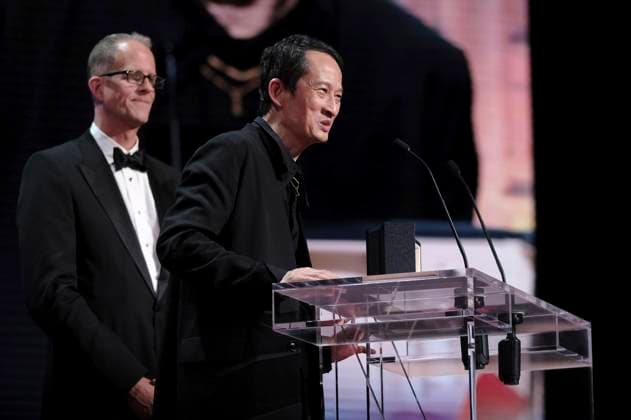Pete Docter and Tran Anh Hung with the award for best director for La passion de Dodin Bouffant at the award ceremony at the Festival de Cannes 2023 76 Cannes International Film Festival at the Palais des Festivals Cannes, 27 05 2023 Foto:xD.xBedrosianx xFuturexImage
