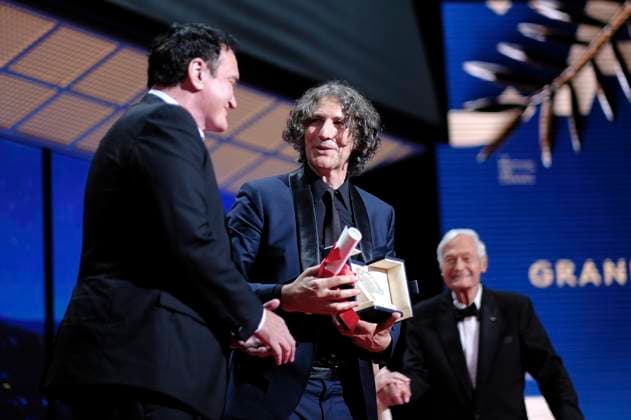Quentin Tarantino, Jonathan Glazer with the Grand Jury Prize for The Zone of Interest and Roger Corman at the award ceremony at the Festival de Cannes 2023 76 Cannes International Film Festival at the Palais des Festivals Cannes, 27 05 2023. Foto:xD.xBedrosianx xFuturexImage