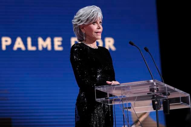 Jane Fonda at the award ceremony at the Festival de Cannes 2023 76 Cannes International Film Festival at the Palais des Festivals Cannes, 27 05 2023 Foto:xD.xBedrosianx xFuturexImage