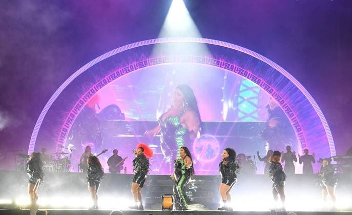May 27, 2023, NAPA, CA, USA: Lizzo performs on Day 2 of BottleRock Napa Valley Music Festival at Napa Valley Expo on May 27, 2023 in Napa, California. NAPA USA - ZUMAs181 20230527_zea_s181_248 Copyright: xCaseyxFlaniganx