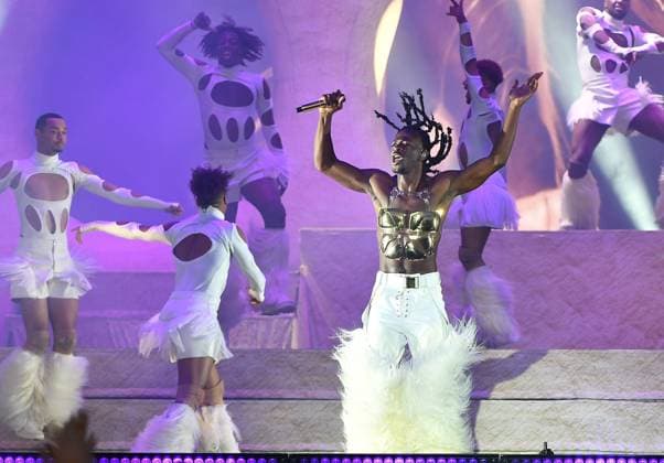 May 28, 2023, NAPA, CA, USA: LIL NAS X performs on Day 3 of BottleRock Napa Valley Music Festival at Napa Valley Expo on May 28, 2023 in Napa, California. NAPA USA - ZUMAs181 20230528_zea_s181_046 Copyright: xCxFlaniganx