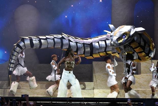 May 28, 2023, NAPA, CA, USA: LIL NAS X performs on Day 3 of BottleRock Napa Valley Music Festival at Napa Valley Expo on May 28, 2023 in Napa, California. NAPA USA - ZUMAs181 20230528_zea_s181_087 Copyright: xCxFlaniganx