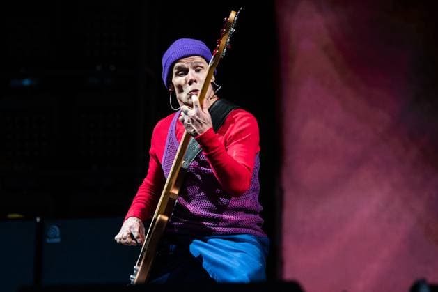 May 28, 2023, NAPA, CA, USA: Flea of the Red Hot Chili Peppers performs on Day 3 of BottleRock Napa Valley Music Festival at Napa Valley Expo on May 28, 2023 in Napa, California. NAPA USA - ZUMAs181 20230528_zea_s181_151 Copyright: xChrisxTuitex