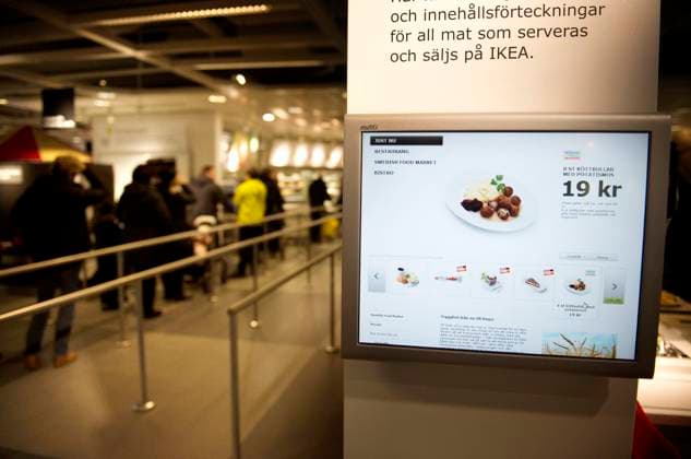 STOCKHOLM 20130225 The meatballs on IKEAs menu at Kungens Kurva in Stockholm were removed on Monday, after the company withdrew meatballs with horse meat in STOCKHOLM SWEDEN x10070x  Copyright: xJESSICAxGOWx xTTx IKEA KÖTTBULLAR