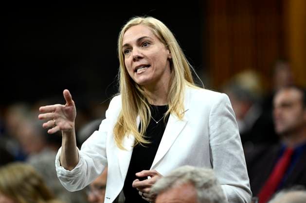 May 30, 2023, Ottawa, ON, CAN: Minister of Sport Pascale St-Onge rises during Question Period in the House of Commons on Parliament Hill in Ottawa on Tuesday, May 30, 2023. Ottawa CAN  - ZUMAc35_ 20230530_zaf_c35_060 Copyright: xJustinxTangx