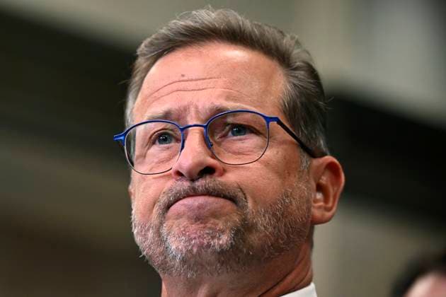 May 30, 2023, Ottawa, ON, CAN: Bloc Quebecois Leader Yves-Francois Blanchet speaks to reporters before heading into Question Period on Parliament Hill in Ottawa, on Tuesday, May 30, 2023. Ottawa CAN  - ZUMAc35_ 20230530_zaf_c35_063 Copyright: xJustinxTangx