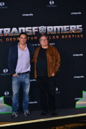 Transformers: Rise of the Beasts Mexico City Premiere May 30, 2023, Mexico City, Mexico: Producers Lorenzo di Bonaventura and Mark Vahradian attend the red carpet of the Transformers: Rise of the Beasts Film Premiere at Cinepolis Perisur, on May 30, 2023 in Mexico City, Mexico. (Photo by Carlos Tischler Eyepix Group) Copyright: xCarlosxTischler xEyepixxGroupx CT_30052023_93889