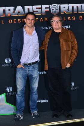 Transformers: Rise of the Beasts Mexico City Premiere May 30, 2023, Mexico City, Mexico: Producers Lorenzo di Bonaventura and Mark Vahradian attend the red carpet of the Transformers: Rise of the Beasts Film Premiere at Cinepolis Perisur, on May 30, 2023 in Mexico City, Mexico. (Photo by Carlos Tischler Eyepix Group) Copyright: xCarlosxTischler xEyepixxGroupx CT_30052023_93890