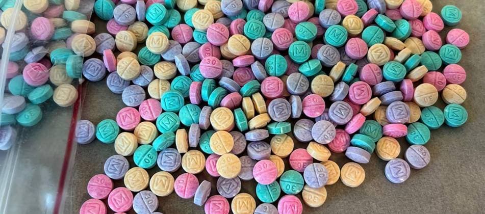 September 6, 2022: Rainbow fentanyl pills and powder comes in a variety of bright colors, shapes and sizes. - ZUMAm67_ 20220906_zaf_m67_059 Copyright: xDrugxEnforcementxAdministrationx