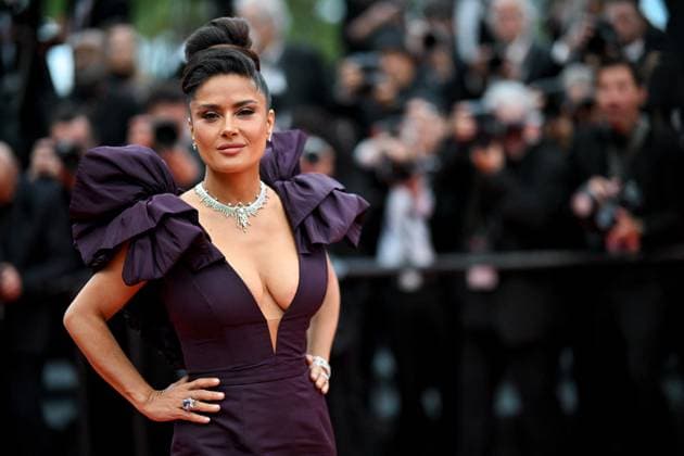 Cannes - Killers Of The Flower Moon Screening Salma Hayek at the premiere of the movie Killers Of The Flower Moon during the 76th Cannes Film Festival in Cannes, France on May 20, 2023. Photo by Julien Reynaud APS-Medias ABACAPRESS.COM Cannes France  Copyright: xReynaudxJulien APS-Medias ABACAx 853725_019 ReynaudxJulien APS-Medias ABACAx 853725_019