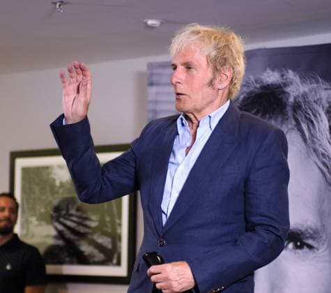 June 5, 2023, Mexico City, Mexico City, Mexico: The singer-songwriter, Michael Bolton, during a press conference today in Mexico City..Bolton announced his return to the Mexican stages to share his Beautiful World , his new single. Mexico City Mexico - ZUMAn296 20230605_zip_n296_003 Copyright: xJorgexNunezx