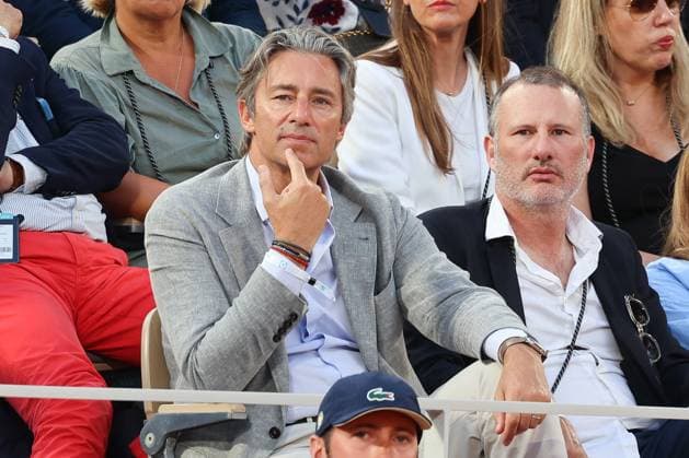 Roland Garros 2023 - Celebrities In The Stands - Day 10 NB Laurent Solly in the stands during French Open Roland Garros 2023 on June 06, 2023 in Paris, France. Photo by Nasser Berzane ABACAPRESS.COM Paris France  Copyright: xBerzanexNasser ABACAx 856021_006 BerzanexNasser ABACAx 856021_006