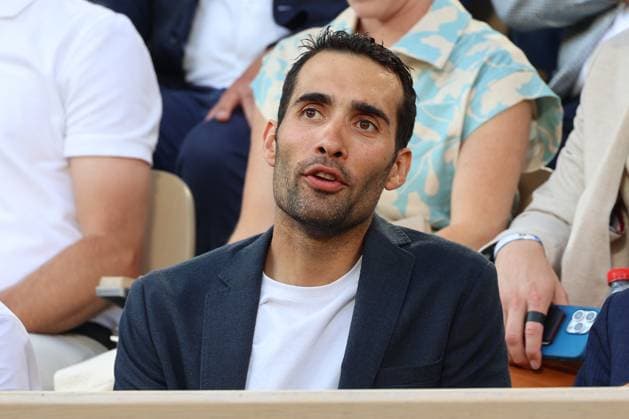 Roland Garros 2023 - Celebrities In The Stands - Day 10 NB Martin Fourcade in the stands during French Open Roland Garros 2023 on June 06, 2023 in Paris, France. Photo by Nasser Berzane ABACAPRESS.COM Paris France  Copyright: xBerzanexNasser ABACAx 856021_011 BerzanexNasser ABACAx 856021_011