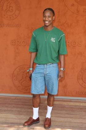 Roland Garros 2023 - Celebrities at Village - Day 11 NB Brice Tchaga at village during French Open Roland Garros 2023 on Juin 07, 2023 in Paris, France. Photo by Nasser Berzane ABACAPRESS.COM Paris France  Copyright: xBerzanexNasser ABACAx 856134_118 BerzanexNasser ABACAx 856134_118