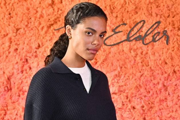 ZEGNA x The Elder Statesman Party Tina Kunakey attending the ZEGNA x The Elder Statesman party during Fashion Week in Paris, France on February 27, 2023. Photo by Julien Reynaud APS-Medias ABACAPRESS.COM Paris France  Copyright: xReynaudxJulien APS-Medias ABACAx 843898_038 ReynaudxJulien APS-Medias ABACAx 843898_038