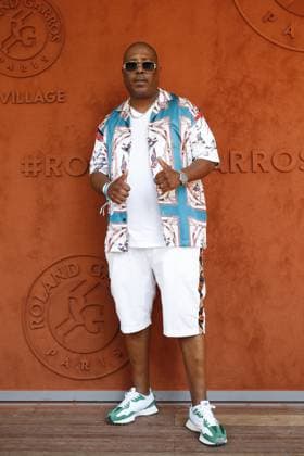 Jacky Brown CELEBRITES : Roland-Garros 2023 - Paris - 08 06 2023 MichaelBaucher Panoramic 