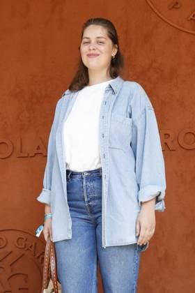 Marie-Ange Casta CELEBRITES : Roland-Garros 2023 - Paris - 08 06 2023 MichaelBaucher Panoramic 