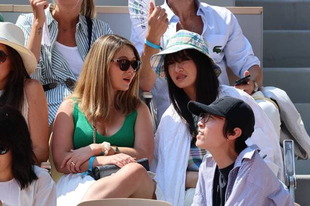 Roland Garros 2023 - Celebrities In The Stands - Day 12 NB Raline Shah in the stands during French Open Roland Garros 2023 on June 08, 2023 in Paris, France. Photo by Nasser Berzane ABACAPRESS.COM Paris France  Copyright: xBerzanexNasser ABACAx 856289_002 BerzanexNasser ABACAx 856289_002