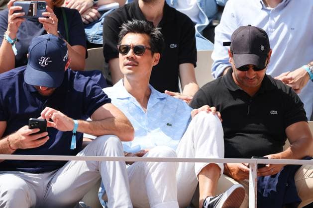 Roland Garros 2023 - Celebrities In The Stands - Day 12 NB Frederic Chau in the stands during French Open Roland Garros 2023 on June 08, 2023 in Paris, France. Photo by Nasser Berzane ABACAPRESS.COM Paris France  Copyright: xBerzanexNasser ABACAx 856289_005 BerzanexNasser ABACAx 856289_005