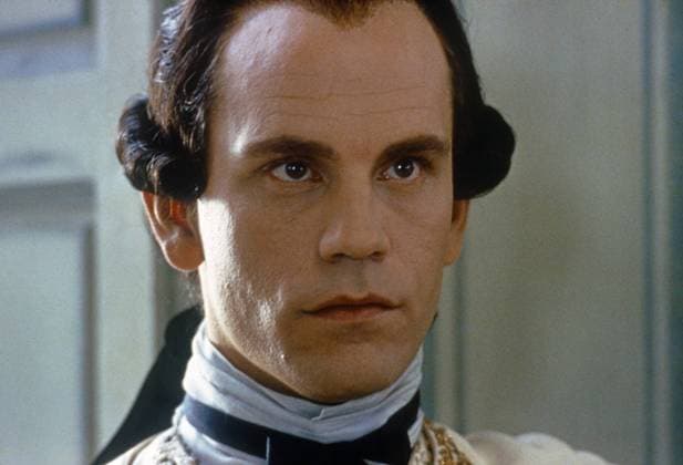DANGEROUS LIAISONS, John Malkovich, 1988. ?Warner Bros. Courtesy Everett CollectionMSDDALI WB004 PUBLICATIONXNOTxINxCANxCHNxFRAxITAxJPNxNORxPOLxRUSxESPxUKxUSA Copyright: xx MSDDALI WB004
