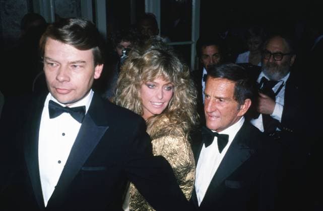 Farrah Fawcett at a black tie formal event, 1970s. Photo: Oscar Abolafia Everett Collection (farrahfawcett043)OSAB001 J4467 PUBLICATIONXNOTxINxCANxCHNxFRAxITAxJPNxNORxPOLxRUSxESPxUKxUSA Copyright: xx OSAB001 J4467