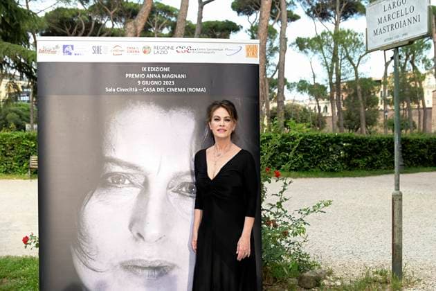 Elena Sofia Ricci at the 9 Premio Anna Magnani 2023 award ceremony at Casa del Cinema Villa Borghese Rome, 09 06 2023 Foto:xA.xM.xTinghinox xFuturexImage