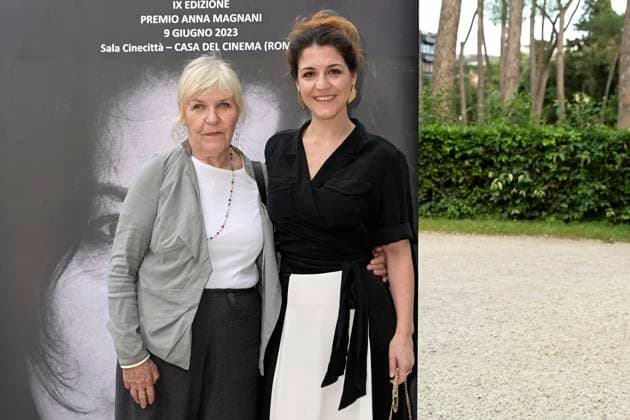 Sagitta Alter and Carlotta Proietti at the 9 Premio Anna Magnani 2023 award ceremony at Casa del Cinema Villa Borghese Rome, 09 06 2023 Foto:xA.xM.xTinghinox xFuturexImage