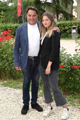 Saverio Vallone with daughter Caterina Vallone at the 9 Premio Anna Magnani 2023 award ceremony at Casa del Cinema Villa Borghese Rome, 09 06 2023 Foto:xA.xM.xTinghinox xFuturexImage