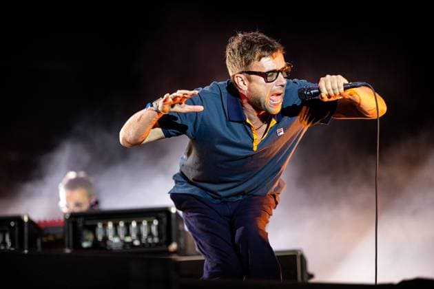 Bilder des Jahres 2023, Entertainment June 06 Entertainment Themen der Woche KW23 Entertainment Bilder des Tages June 11, 2023, Porto, Portugal: Damon Albarn of the English rock band, Blur, performs on stage at the Primavera Sound. Porto Portugal - ZUMAs197 20230611_zaa_s197_024 Copyright: xDiogoxBaptistax