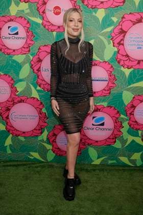HOLLYWOOD, CA - JUNE 10: Tori Spelling at the Stand for Kids Gala supporting The Luskin Orthopaedic Institute for Children at Universal Studios Backlot in Hollywood, California on June 10, 2023. Copyright: xFayesxSadoux